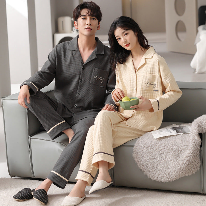 Matching Soft Loungewear PJs Set for Men and Women