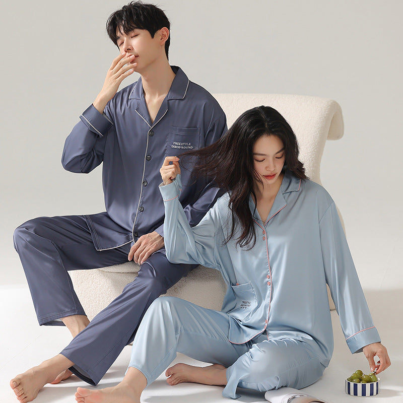 Matching Family Silk Pajamas Set for Two