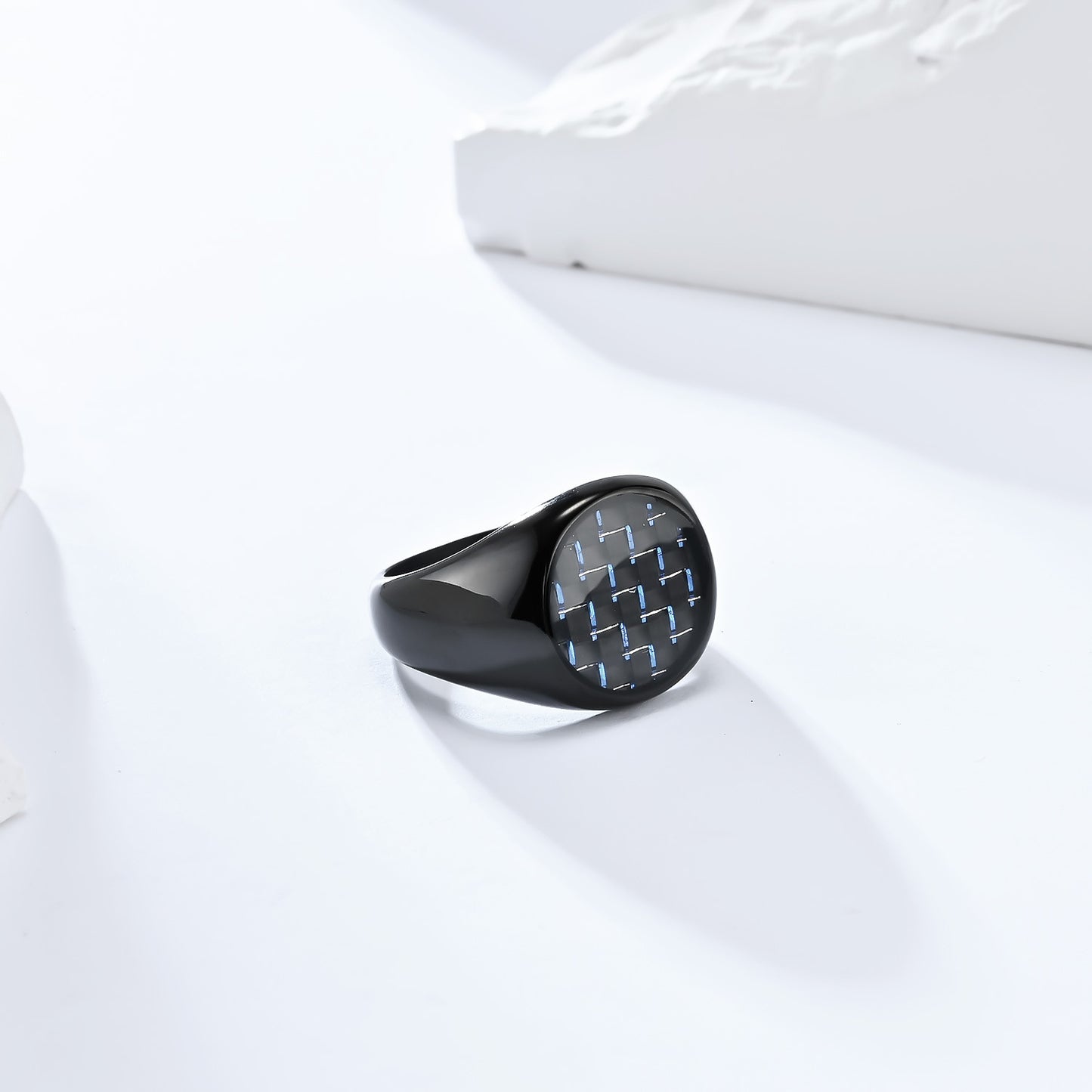 Engraved Fidget Marriage Ring for Men