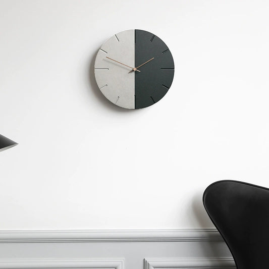 Gullei Silent Wall Clock - Minimalist Design, Eco-Friendly Materials