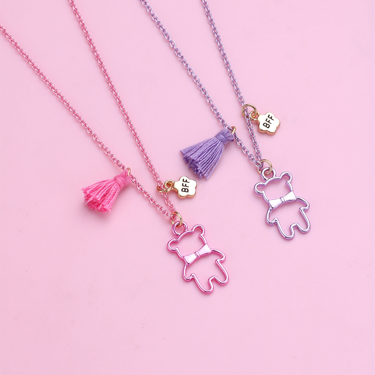 Bff Necklaces Birthday Gift Set for Best Friends
