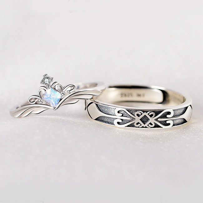 Personalized Men and Women Anniversary Rings Gift
