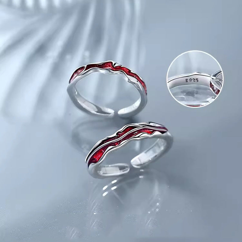 Engraved Couple Marriage Rings Matching Set