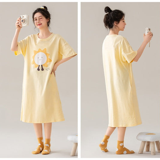 100 Percent Cotton Women's Cute Sleepwear