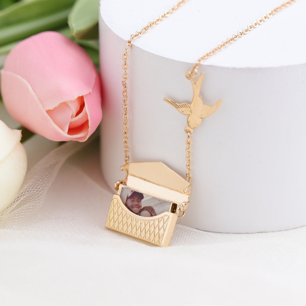 Personalized Photo Locket Necklace