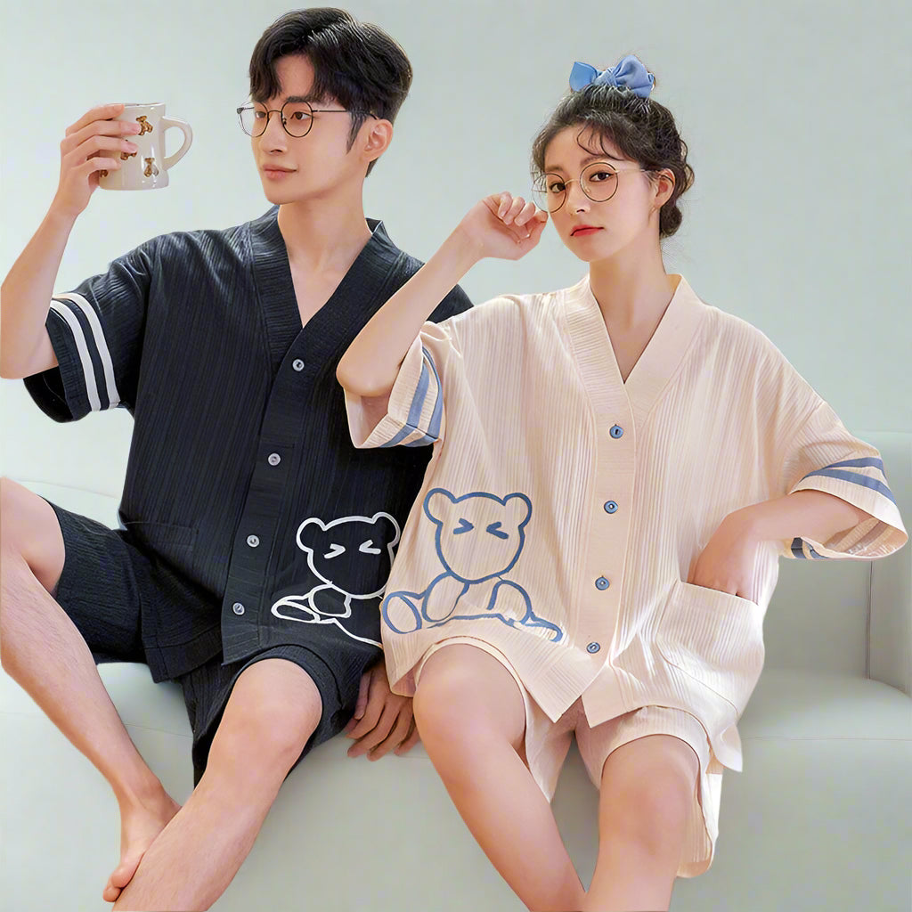 Comfortable Matching Sleepwear Set for Couples