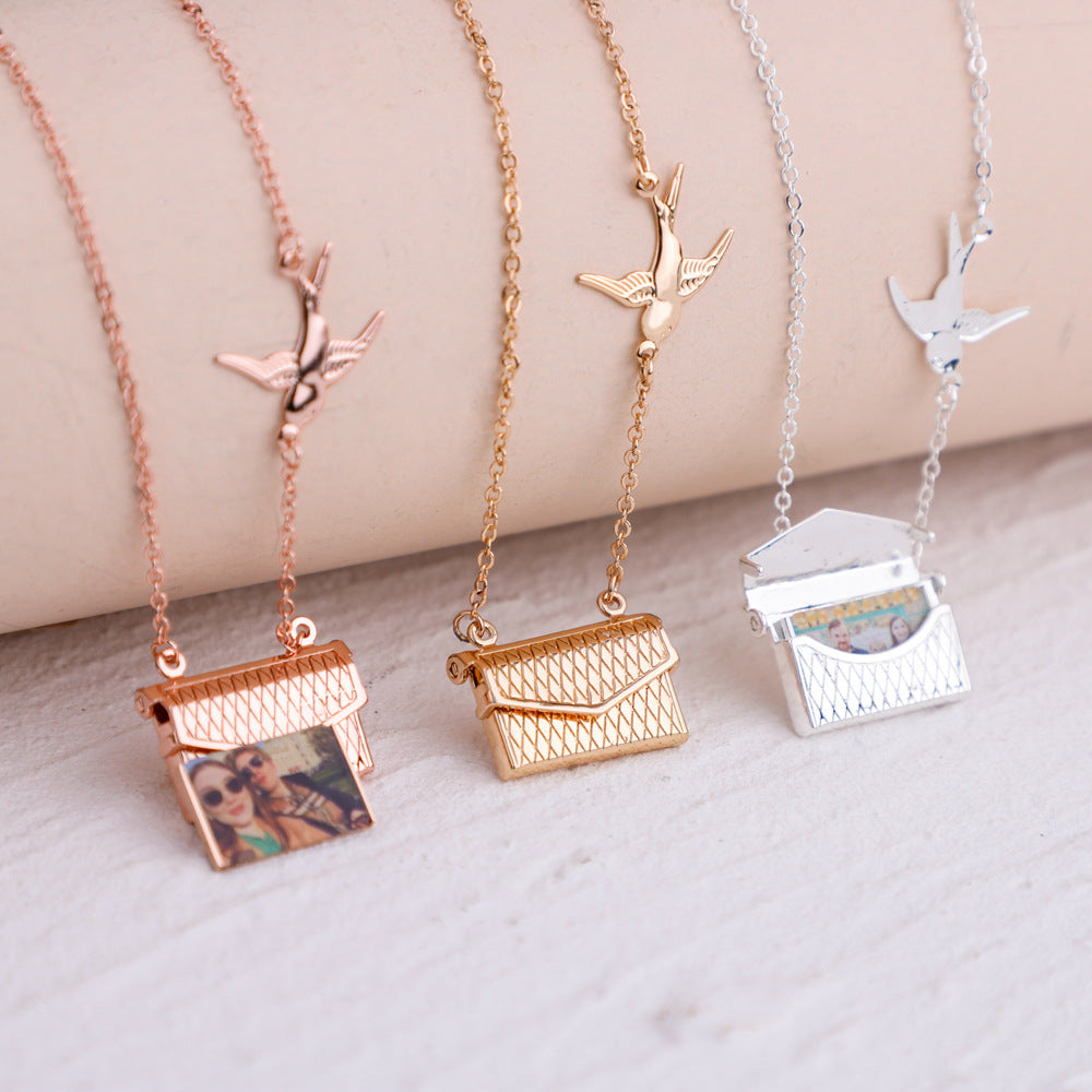 Personalized Photo Locket Necklace