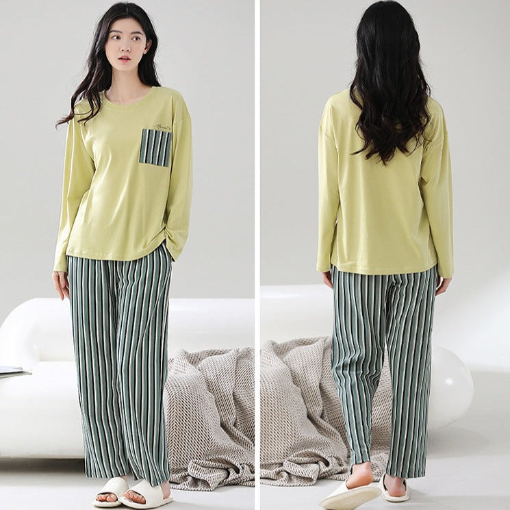 Pure Cotton Comfy Pajamas Set for Men and Women