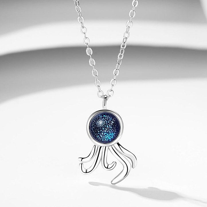 Cute Aliens Matching Necklaces Set for 2