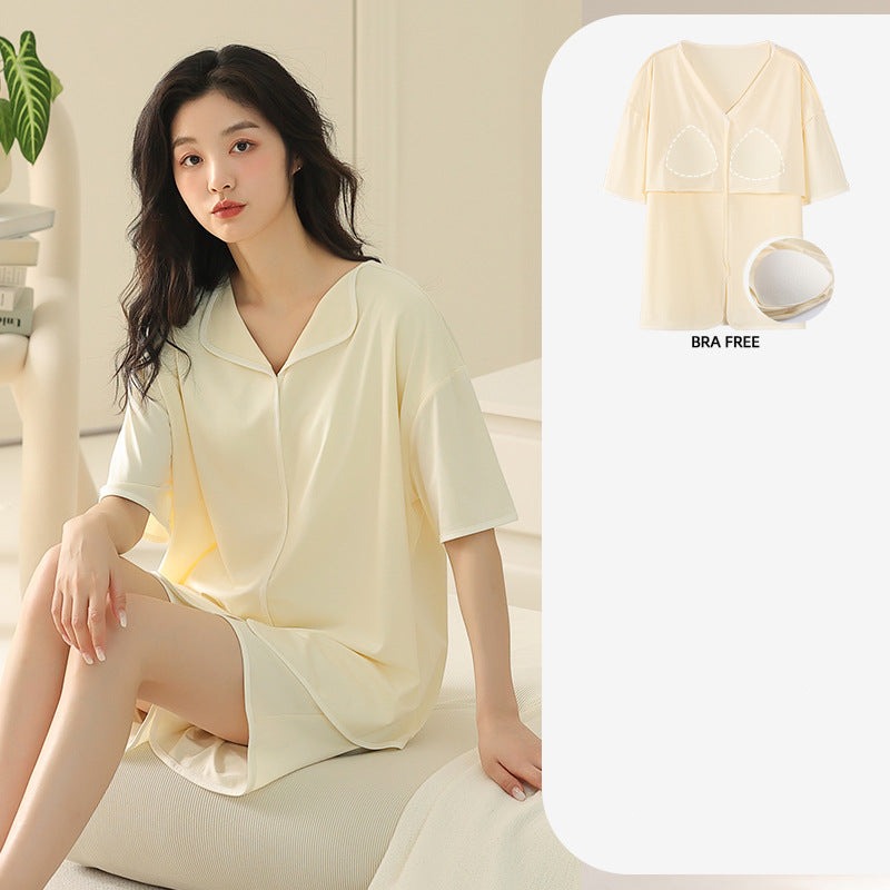 Two-Piece Romantic Summer Nightwear for Women