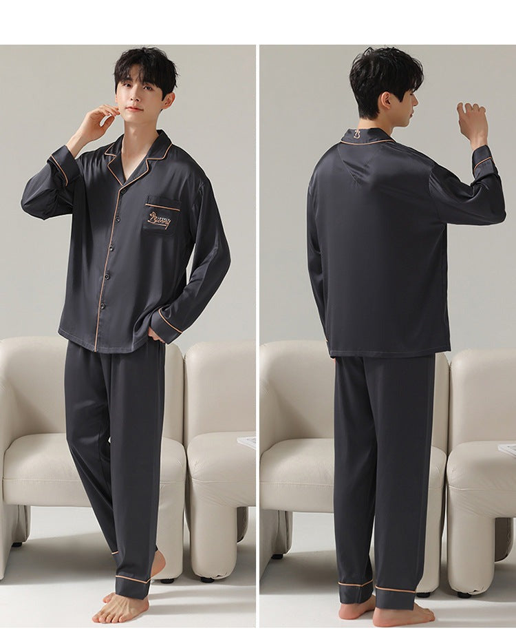 Matching Family Silk Pajamas Set for Two