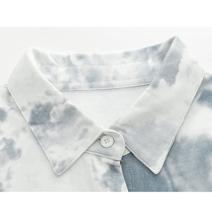 Gullei™ Long Button-front Shirt Nightdress Organic Cotton