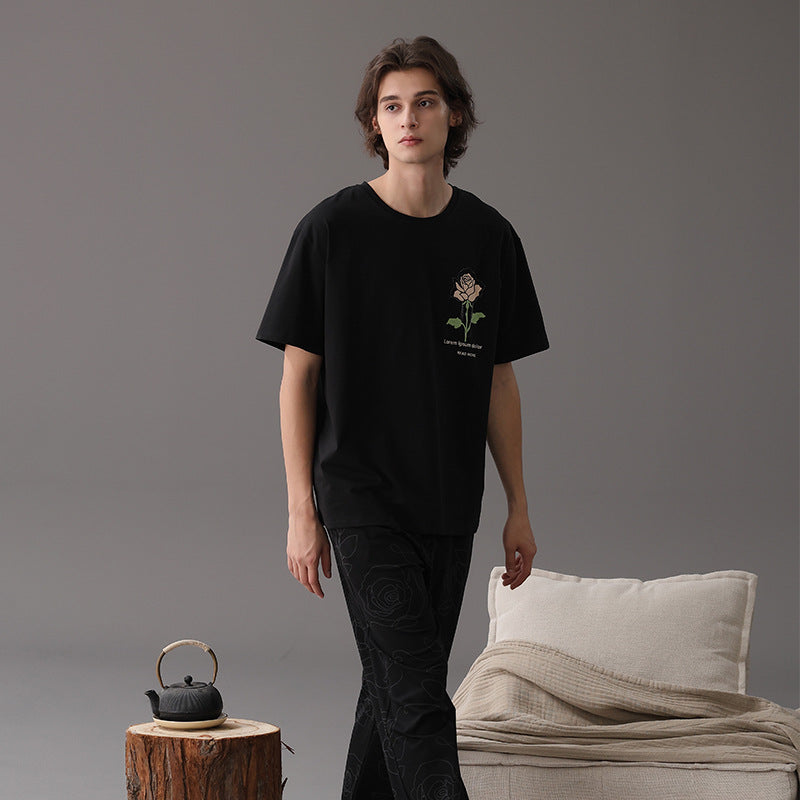 Premium Cotton 4-Piece PJs/Loungewear for Couples