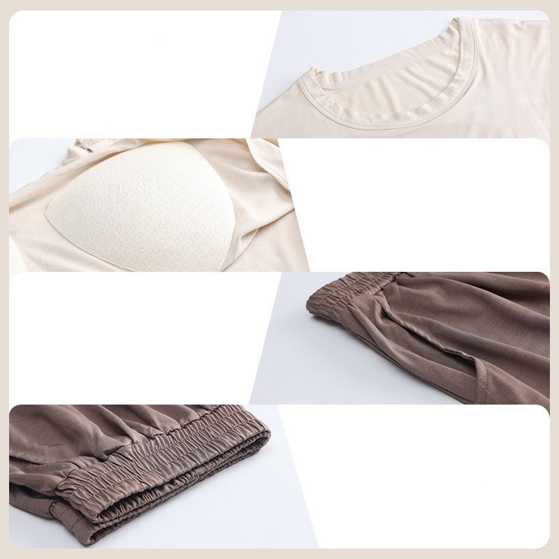 Two-Piece Summer Pajama Set for Women