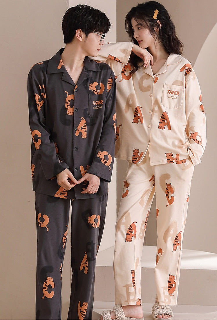 Matching Sleepwear Set 100% Cotton - Long Sleeve