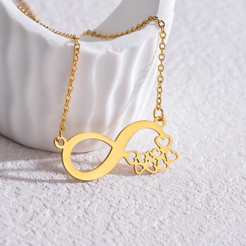 Infinity Personal Name Necklace