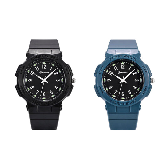 Matching Water Resistant Luminous Watch Set