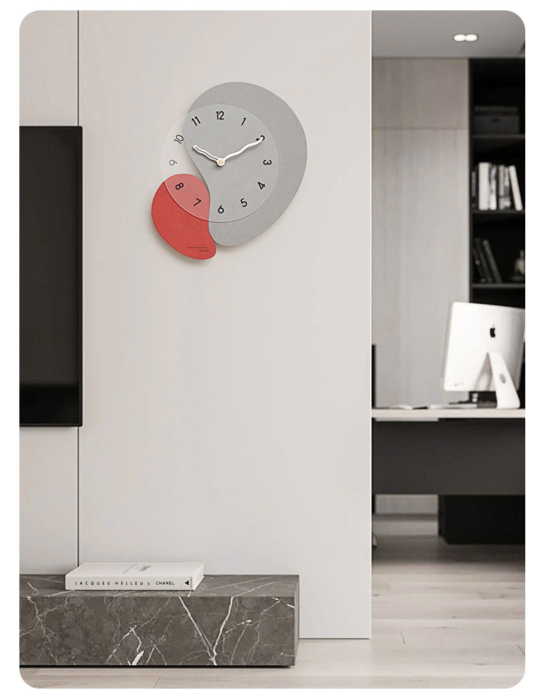 Nordic Decorative Silent Wall Clock 37cm