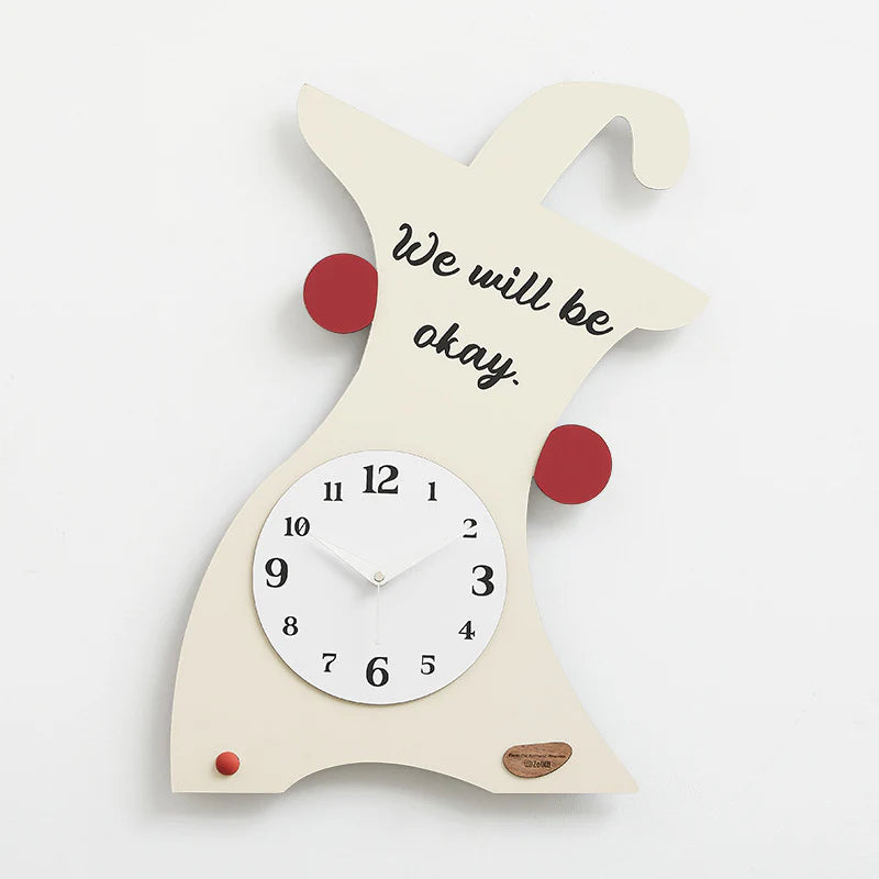 Creative Style Wall Décor Silent Clock – Unique & Modern Design