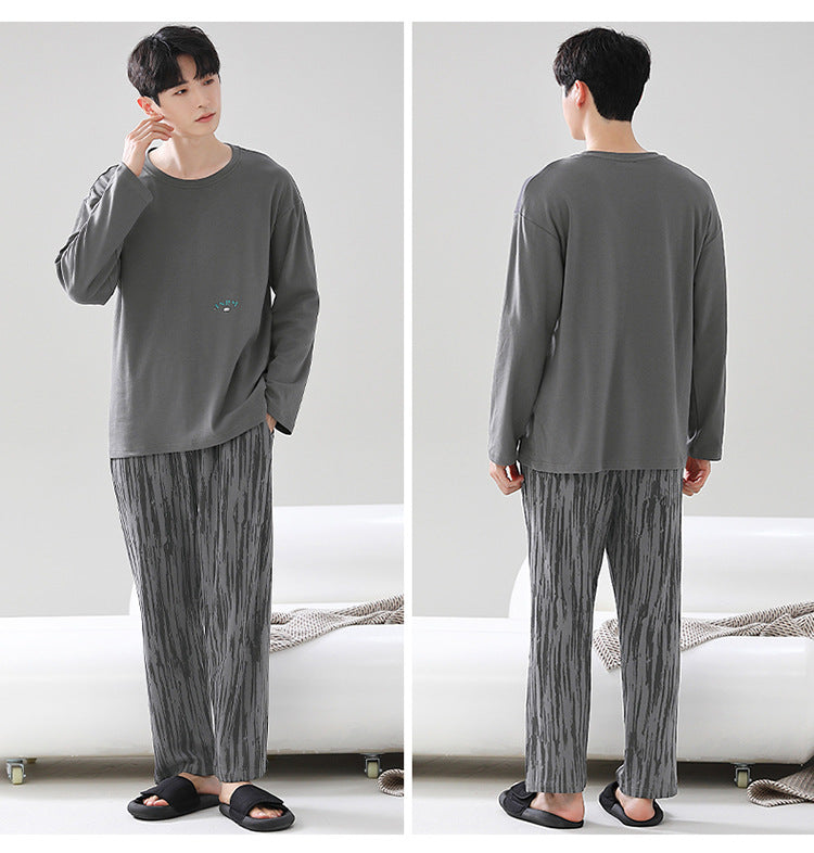 Comfy Cotton PJs Matching Sleepwear Set for Couples