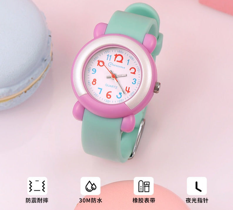 Sports Waterproof Matching Kids Watch Set