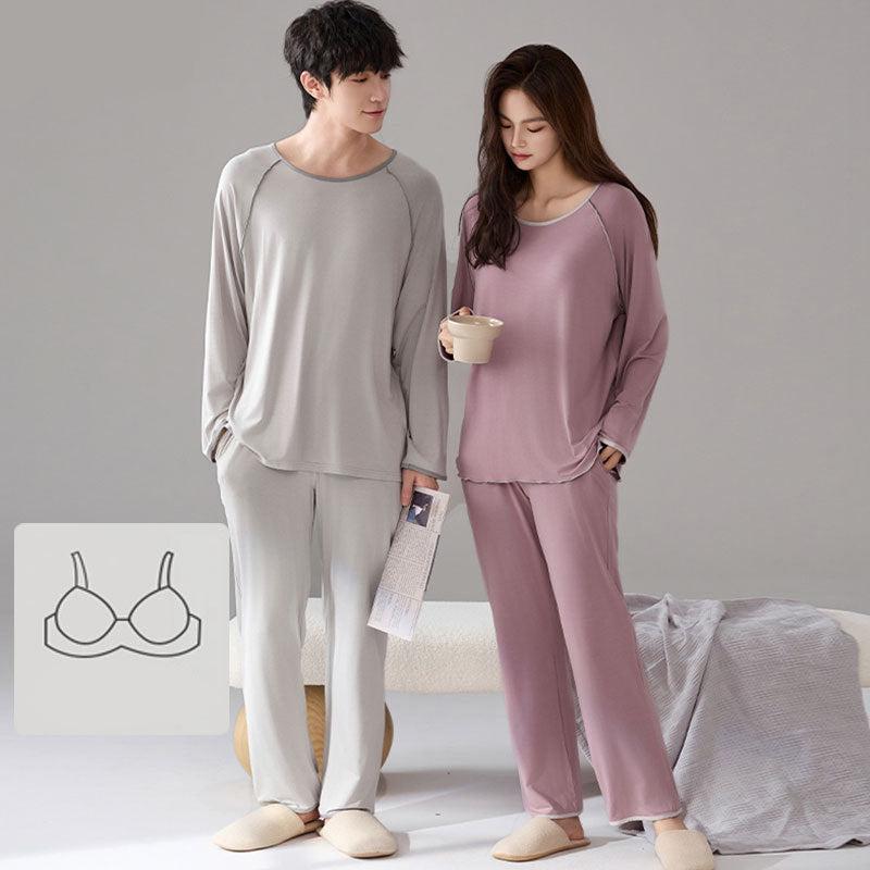 100% Premium Modal 4-Piece Cozy Pajamas Set