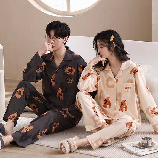 Matching Sleepwear Set 100% Cotton - Long Sleeve