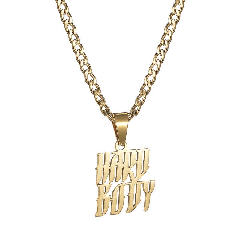 Thick Cuban Chain Personal Name Necklace