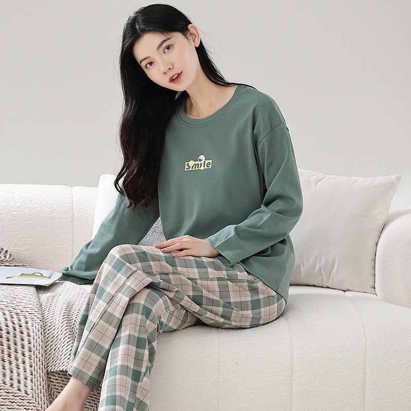 Long Sleeves Matching Pyjamas Set 100% Cotton