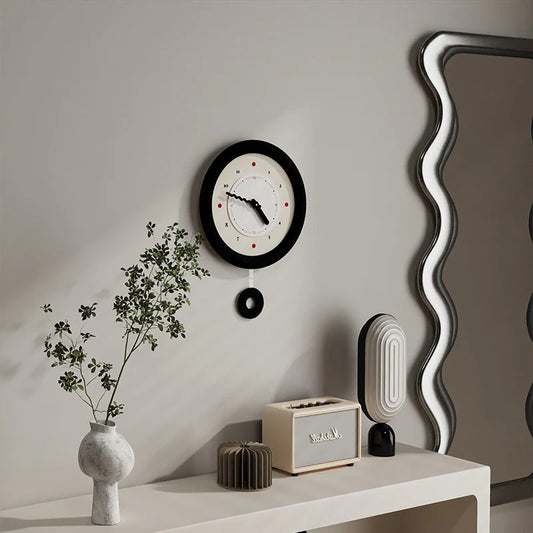3D Pendulum Silent Wall Clock — 30×30 cm (Acrylic)