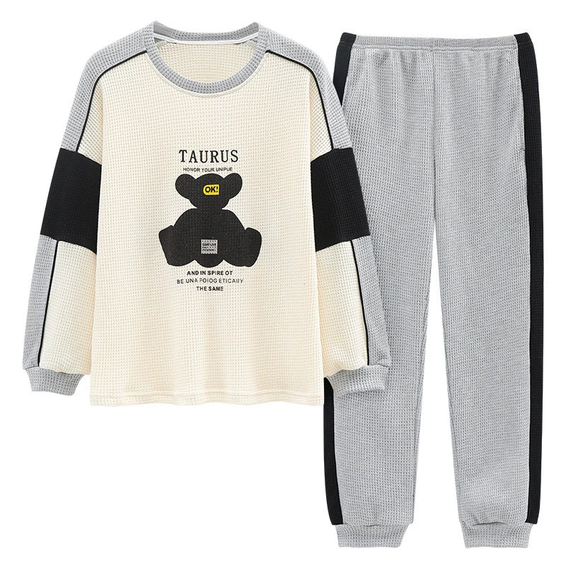 Gullei™ Taurus Pullover Casual Pajamas Set Pure Cotton