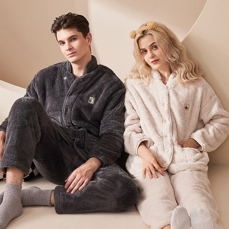 Matching Flannel Winter Nightdress for Newly Wed Couples