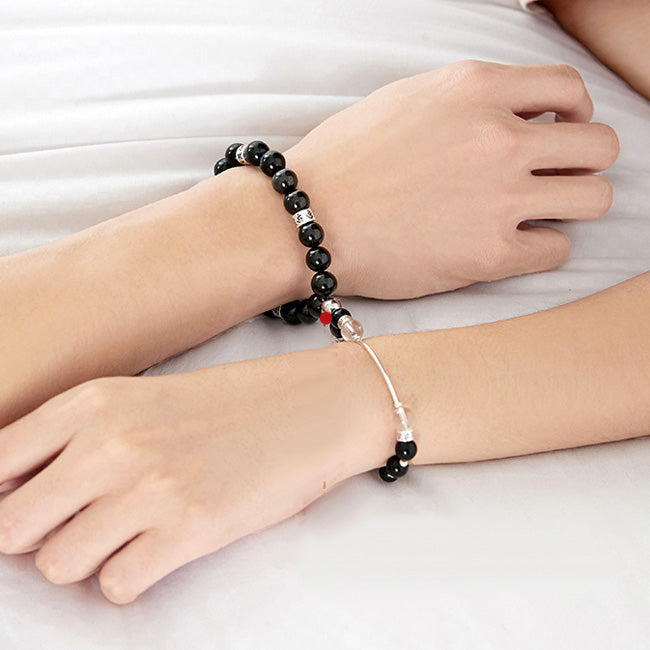 Magnetic Matching Friendship Beads Bracelets Set