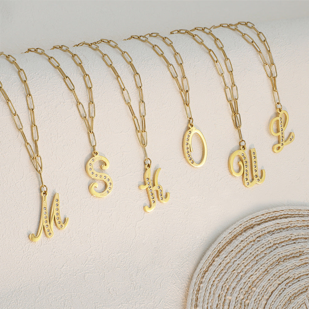 Personalized Name Initial Necklace