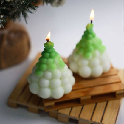 Christmas Tree Scented Candles Set of 2