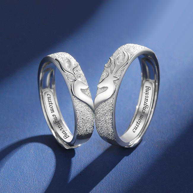 Personalized Promise Rings For Couples Couple Gifts Boyfriend