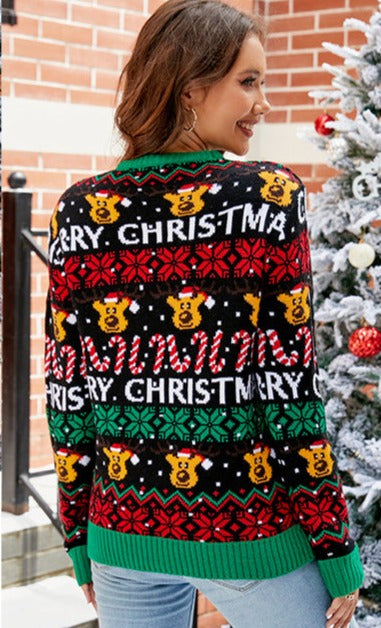 Ladies Xmas Sweatshirt Christmas Sweater