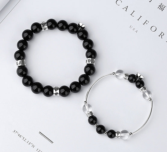 Magnetic Matching Friendship Beads Bracelets Set