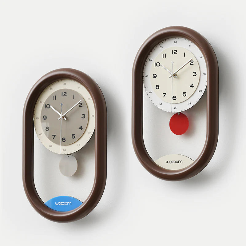 Gullei™ Creative Artistic Pendulum Silent Wall Clock