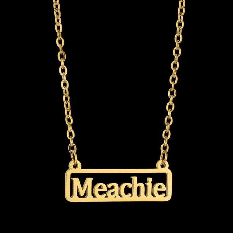 Personal Name Pendant Necklace