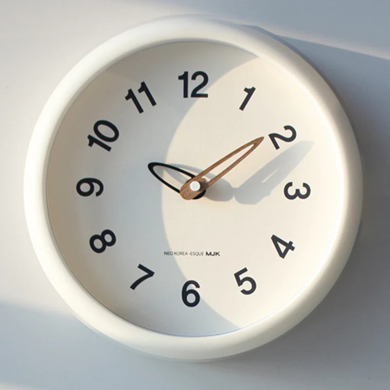 Minimalist 3D Silent Wall Clock – 10" (Non-Ticking)