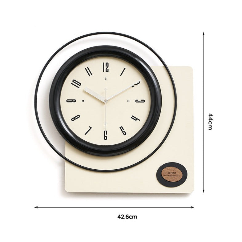 Modern Silent Wall Clock for Livingroom 42cm