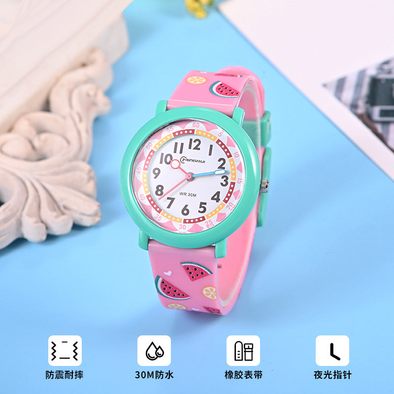 Cute Matching Waterproof Sports Watch Set Kids