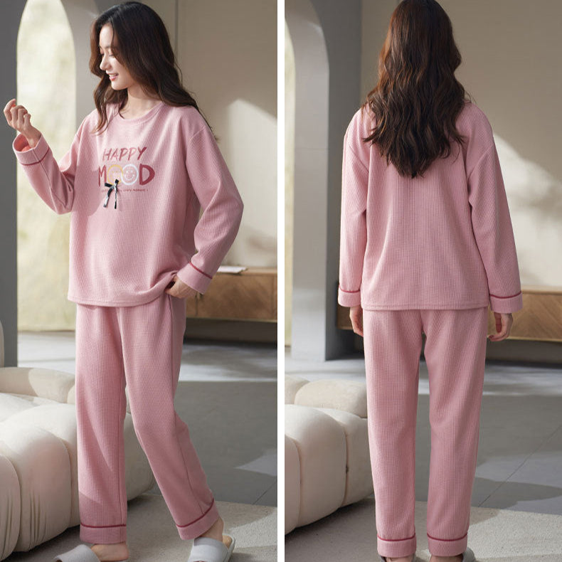 Spread the Joy: Happy Mood Matching Couple Pajamas