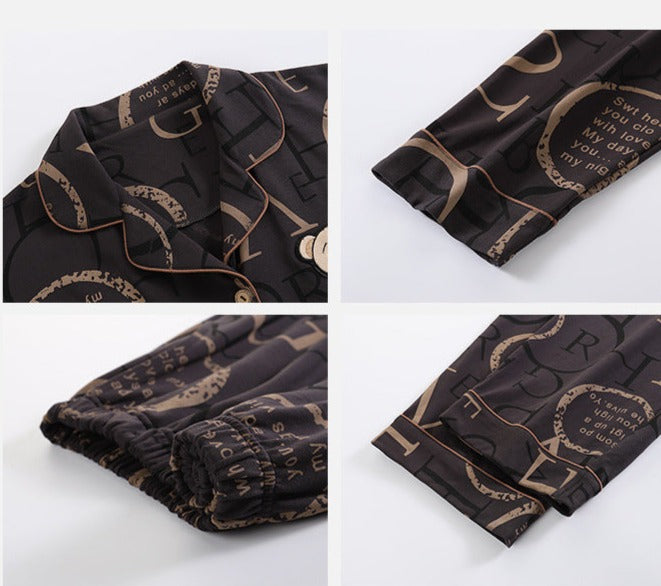 Bear Pure Cotton Pajamas Set for Couples
