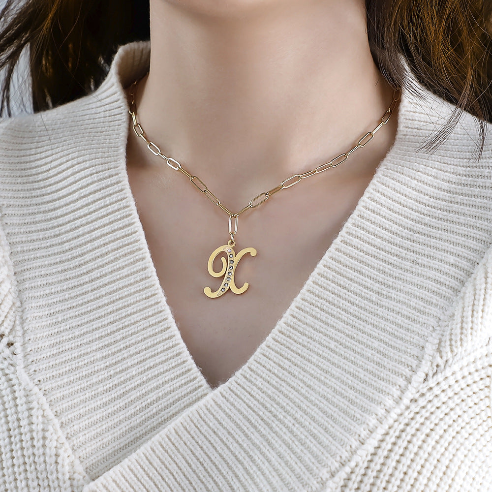 Personalized Name Initial Necklace