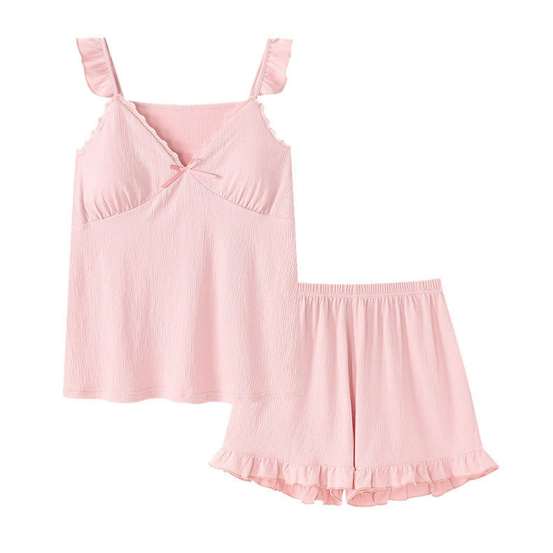 Summer Nightwear with Padded Bra 100% Cotton
