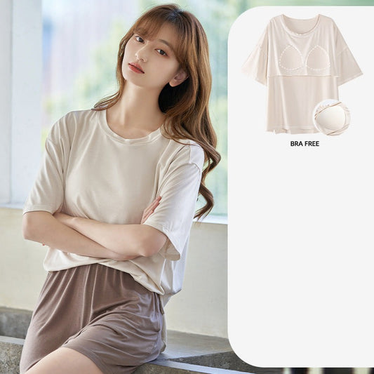 Two-Piece Summer Pajama Set for Women