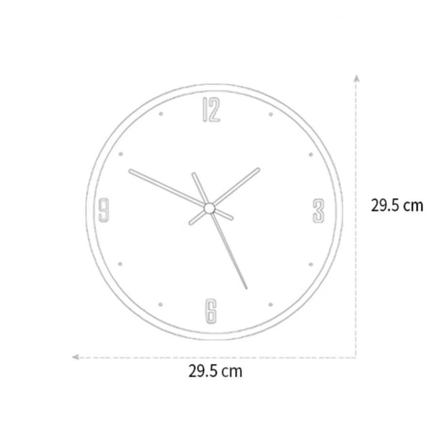 Gullei™ Simple Decorative Modern Silent Wall Clock