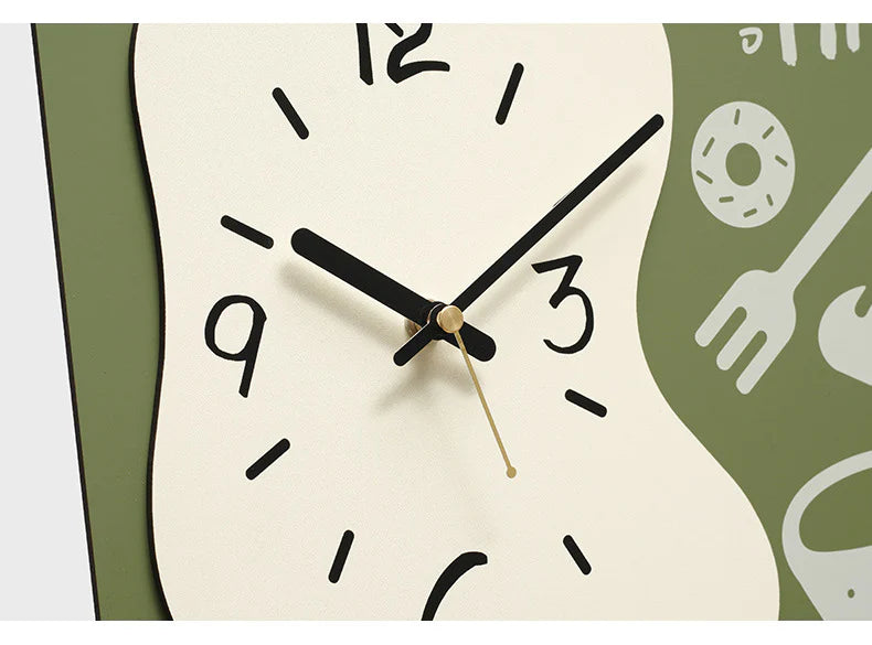 Gullei™ Modern Kitchen Silent Wall Deco Clock
